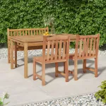 Set mobilier pentru grădină, 4 piese, lemn masiv de tec GartenMobel Dekor