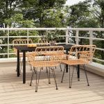 Set mobilier de grădină, 5 piese, poliratan GartenMobel Dekor
