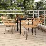 Set mobilier de grădină, 5 piese, poliratan GartenMobel Dekor