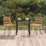 Set mobilier de grădină, 3 piese, poliratan GartenMobel Dekor