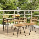 Set mobilier de grădină, 5 piese, poliratan GartenMobel Dekor
