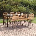 Set mobilier de grădină, 7 piese, poliratan GartenMobel Dekor