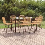 Set mobilier de grădină, 7 piese, poliratan GartenMobel Dekor