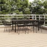Set mobilier de grădină, 9 piese, poliratan GartenMobel Dekor