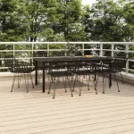 Set mobilier de grădină, 9 piese, poliratan GartenMobel Dekor