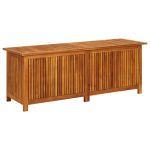Ladă de depozitare grădină, 150x50x58 cm, lemn masiv de acacia GartenMobel Dekor