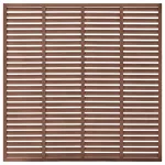 Gard tip oblon, maro, 180x180 cm, WPC   GartenMobel Dekor