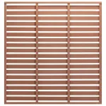 Panou de gard, maro, 180x180 cm, WPC GartenMobel Dekor