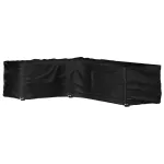 Husă mobilier de grădină în formă de L 16 ocheți, 210x260x80 cm GartenMobel Dekor