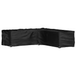Husă mobilier de grădină în formă de L 16 ocheți, 285x285x70 cm GartenMobel Dekor