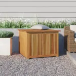 Ladă depozitare pentru grădină 75x75x58 cm lemn masiv acacia GartenMobel Dekor