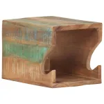 Suport bicicletă de perete, 35 x 25 x 25 cm lemn masiv reciclat GartenMobel Dekor