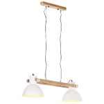 Lampă suspendată industrială, 25 W, alb, 109 cm, E27 GartenMobel Dekor