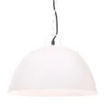 Lustră industrială vintage, 25 W, alb, rotund, 41 cm E27 GartenMobel Dekor