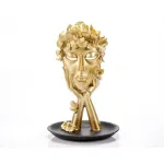 Statueta "Crown Gold" din rasina ComfortTravel Luggage