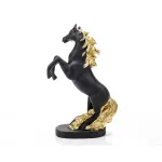 Statueta "Horse" Black din rasina ComfortTravel Luggage