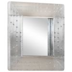 Oglindă, design aviator, 50x50 cm, metal GartenMobel Dekor