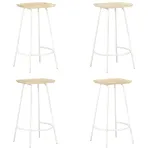 Scaune de bar, 4 buc., lemn masiv de mango GartenMobel Dekor