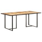Masă de bucătărie, 180 cm, lemn de mango nefinisat GartenMobel Dekor