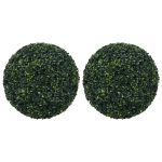 Bile de arbuști cimișir artificiali, 2 buc., 52 cm GartenMobel Dekor