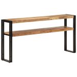 Masă consolă, 150x30x75 cm, lemn masiv de acacia GartenMobel Dekor