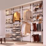 Sistem telescopic pentru ghete, cu bare, aluminiu GartenMobel Dekor