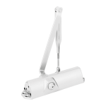 Amortizor hidraulic alb RAL9016 cu brat articulat - DORMA TS68-WHITE SafetyGuard Surveillance