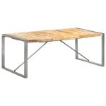 Masă de bucătărie, 200x100x75 cm, lemn masiv mango nefinisat GartenMobel Dekor
