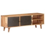 Comodă TV, 115x30x39 cm, lemn masiv de acacia GartenMobel Dekor