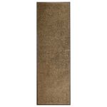 Covoraș de ușă lavabil, maro, 60 x 180 cm GartenMobel Dekor