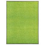Covoraș de ușă lavabil verde 90x120 cm GartenMobel Dekor