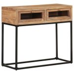 Masă consolă, 90x35x76 cm, lemn masiv de acacia  GartenMobel Dekor