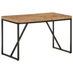 Masă de bucătărie 120x60x76 cm lemn masiv de acacia/mango GartenMobel Dekor
