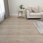 Plăci de pardoseală autoadezive 55 buc. gri taupe PVC 5,11 m² GartenMobel Dekor