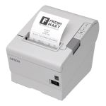 Imprimanta Termica Second Hand Epson TM-T88V, Retea, USB, 200 mm/s, Alba NewTechnology Media