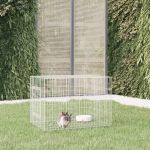 Cușcă pentru iepuri, 78x54x54 cm, fier galvanizat GartenMobel Dekor