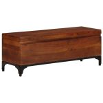 Cufăr de depozitare, 110x35x41 cm, lemn masiv de acacia  GartenMobel Dekor