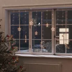 Lumini lună și stele, 138 LED-uri, alb cald, cu telecomandă GartenMobel Dekor