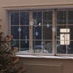 Lumini lună și stele, 138 LED-uri, alb rece, cu telecomandă GartenMobel Dekor