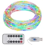 Instalaţie cu 300 LED-uri, multicolor, 30 m GartenMobel Dekor