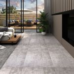 Plăci pardoseală autoadezive, gri pământiu, 5,21 m², 2 mm, PVC GartenMobel Dekor