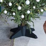 Suport brad de Crăciun, verde, 55,5x55,5x15 cm GartenMobel Dekor