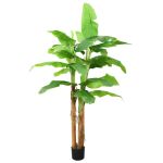 Bananier artificial cu ghiveci, verde, 300 cm GartenMobel Dekor