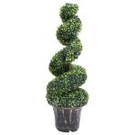 Plantă artificială de cimișir cu ghiveci, verde, 100cm, spirală GartenMobel Dekor
