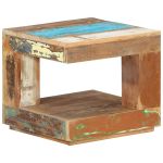 Măsuță de cafea, 45x45x40 cm, lemn masiv de reciclat GartenMobel Dekor