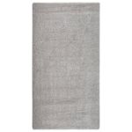 Covor pufos, gri deschis, 80x150 cm, antiderapant GartenMobel Dekor