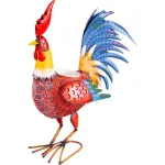 Decoratiune gradina, MagicHome, metalica, cocos colorat cu ghiveci, 50x19x54 cm GartenVIP DiyLine