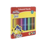 Set 24 creioane colorate in cutie metalica PlayLearn Toys