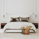 Noptiere cu sertar, 2 buc., stejar maro GartenMobel Dekor