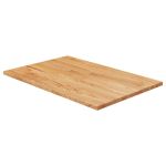 Blat de baie, maro deschis, 60x40x1,5 cm, lemn masiv tratat GartenMobel Dekor